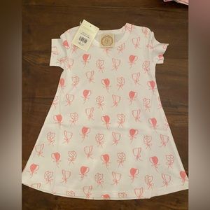 TBBC Polly play dress short sleeve girl 2T Betseys bonnets pink toddler NEW !!
